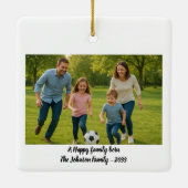 Personalized Couple & Family Ornament (Achterkant)