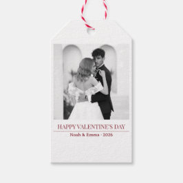 Personalized Couple Names & Year - Elegant Photo  Cadeaulabel