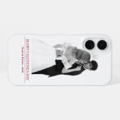 Personalized Couple Names & Year - Elegant Photo  iPhone 16 Hoesje (Achterkant horizontaal)