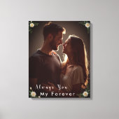 ✅Personalized Couple Photo |Custom Engagement Gift Canvas Afdruk (Voorkant)