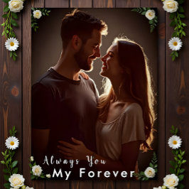 ✅Personalized Couple Photo |Custom Engagement Gift Foto Afdruk