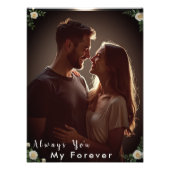 ✅Personalized Couple Photo |Custom Engagement Gift Foto Afdruk (Voorkant)