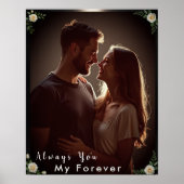 ✅Personalized Couple Photo |Custom Engagement Gift Poster (Voorkant)