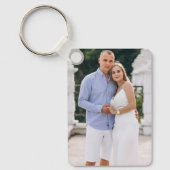 Personalized Couple Photo Love Memory Sleutelhanger (Voorkant)