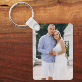 Personalized Couple Photo Love Memory Sleutelhanger
