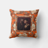 Personalized Couple Wedding Anniversary   Kussen (Achterkant)