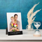 Personalized Couples Custom Photo Fotoplaat (Zijkant)