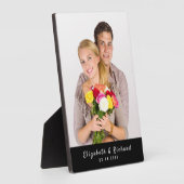 Personalized Couples Custom Photo Fotoplaat (Zijkant)