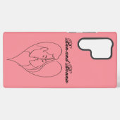 Personalized Couples Samsung & iPhone Case Galaxy Hoesje (Achterkant horizontaal)