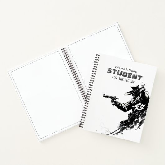 personalized cowboy notebook notitieboek (Binnen)