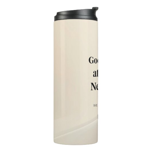 Personalized Coworker Farewell Mug – Custom Gift Thermosbeker (Gedraaid links)