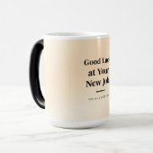 Personalized Coworker Farewell Mug – Custom Name Magische Mok (Voorkant links)