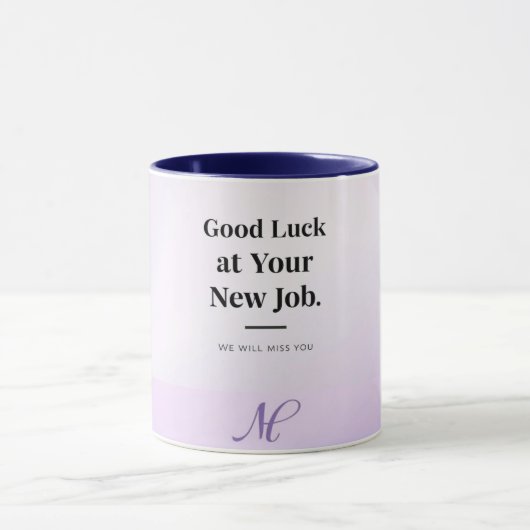 Personalized Coworker Farewell Mug – Custom Name Mok (Midden)
