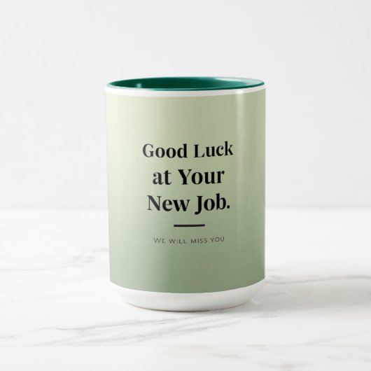Personalized Coworker Farewell Mug –Office Goodbye Mok (Midden)