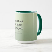 Personalized Coworker Farewell Mug –Office Goodbye Mok (Voorkant rechts)