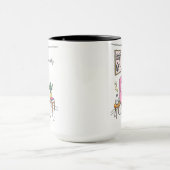 Personalized Cozy Friend Gift Cute Relaxing Self Mok (Midden)