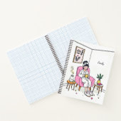 Personalized Cozy Friend Gift Soft Relaxing Care Notitieboek (Binnen)