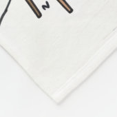 Personalized Cozy Granddaughter Gift Soft Relaxing Fleece Deken (Hoek)