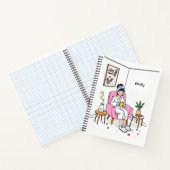 Personalized Cozy Mom Gift Soft Relaxing Self Care Notitieboek (Binnen)