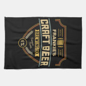 Personalized Craft Beer Label Brewing Company Bar  Theedoek (Horizontaal)