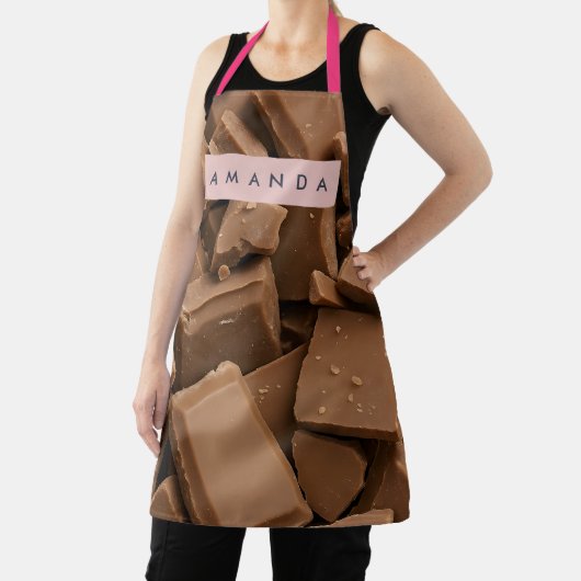 Personalized Creamy Milk Chocolate Chunk Schort (Insitu)