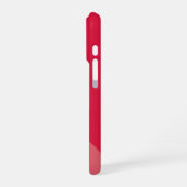 Personalized Crimson iPhone Case with Custom Hoesje (Linkerkant)