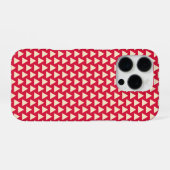 Personalized Crimson iPhone Case with Custom Hoesje (Achterkant horizontaal)