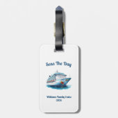 Personalized Cruise Door Marker Bagagelabel (Achterkant verticaal)