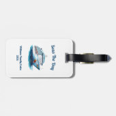 Personalized Cruise Door Marker Bagagelabel (Achterkant horizontaal)