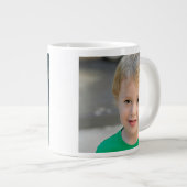 Personalized Custom 2 Photo Double Sided Grote Koffiekop (Voorkant rechts)