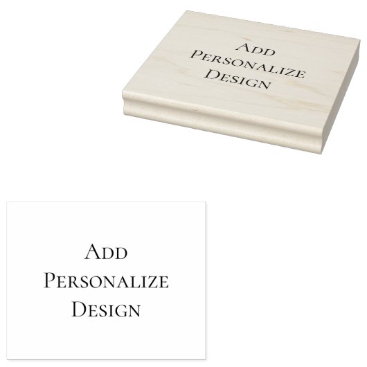 Personalized Custom  4.0" x 5.0" Rubberstempel (Gestempeld)