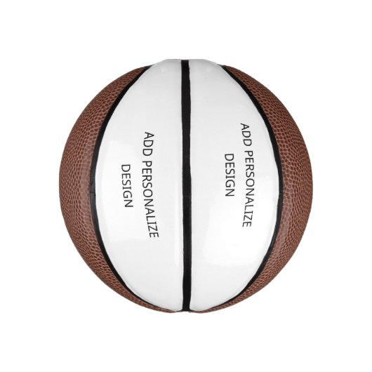 Personalized Custom Basketball – Your Design Here Basketbal (Verticaal)