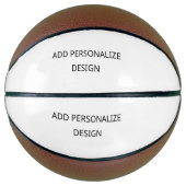 Personalized Custom Basketball – Your Design Here Basketbal (Voorkant)