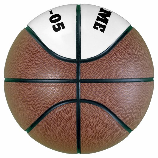 Personalized Custom Basketball – Your Text Here Basketbal (Rechts)