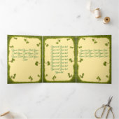 Personalized Custom Brochures Forest Drieluik Kaart (Binnen)