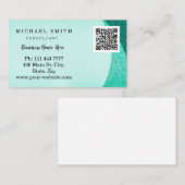 Personalized Custom Corporate QR Code Logo Busines Visitekaartje (Voorkant / Achterkant)