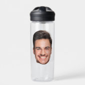 Personalized Custom Face Waterfles (Voorkant)
