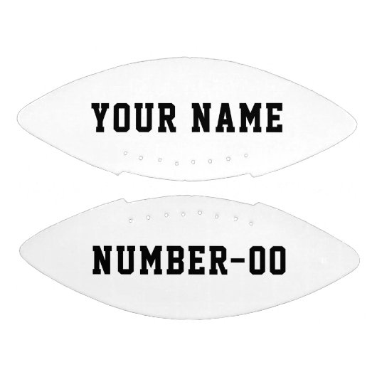 Personalized Custom Football –Add Your Text Here (Panelen)