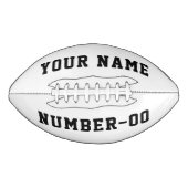 Personalized Custom Football –Add Your Text Here (Voorkant)