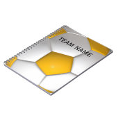 Personalized Custom Football Notitieboek (Linkerzijde)