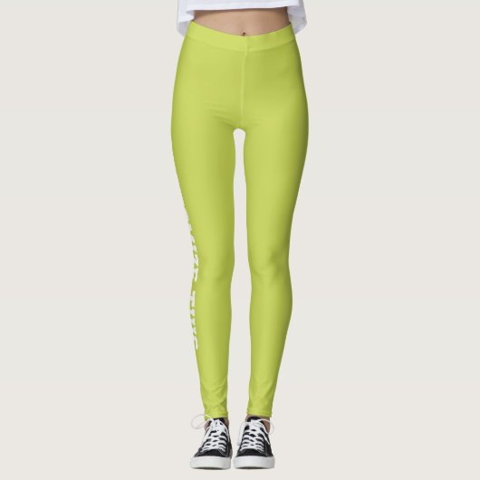 Personalized Custom Leggings for Women (Voorkant)