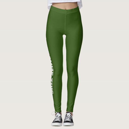 Personalized Custom Leggings for Women (Voorkant)