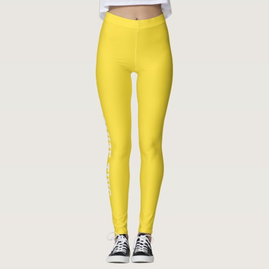 Personalized Custom Leggings for Women (Voorkant)