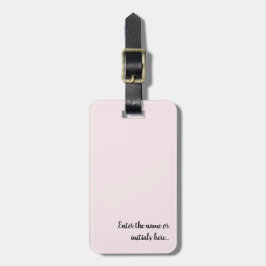  Personalized Custom Luggage Tag Bagagelabel
