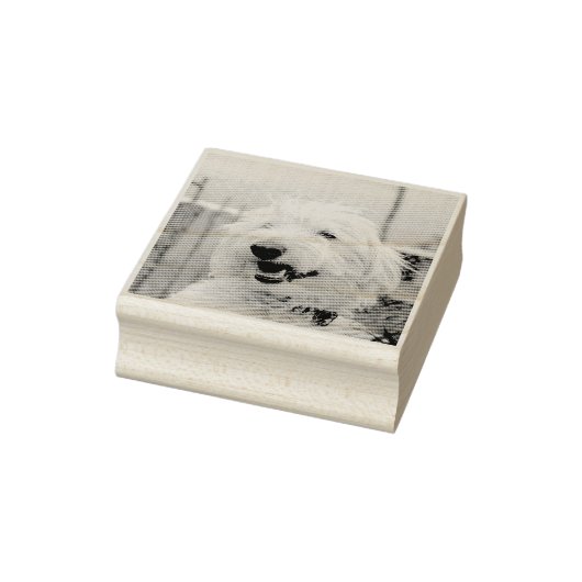 Personalized Custom Pet Photo Etched Style Rubberstempel (Stempel)