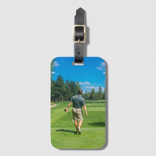 Personalized Custom Photo Bagagelabel (Voorkant (verticaal))