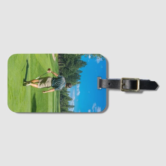 Personalized Custom Photo Bagagelabel (Voorkant (horizontaal))