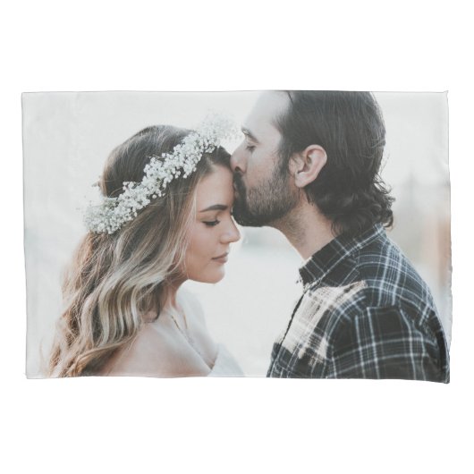 Personalized Custom Photo Double Sided  Kussensloop (Voorkant)
