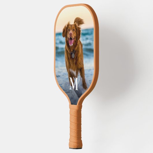 Personalized Custom Photo Monogram Pickleball Paddle (Links)