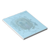 Personalized Custom Photo Pet with Name Notitieblok (Schuin)